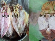 Ẩm thực - Mách bạn mẹo chọn mực khô tươi ngon, không chất bảo quản