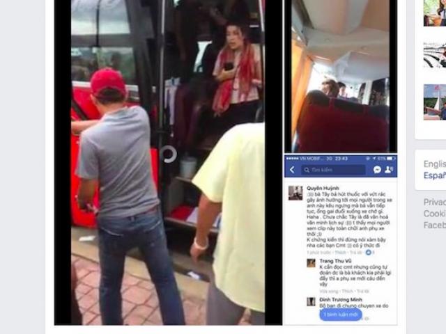 Tin tức trong ngày - “Dậy sóng” clip 2 nữ khách Tây bị đuổi khỏi xe: Nhà xe nói gì?