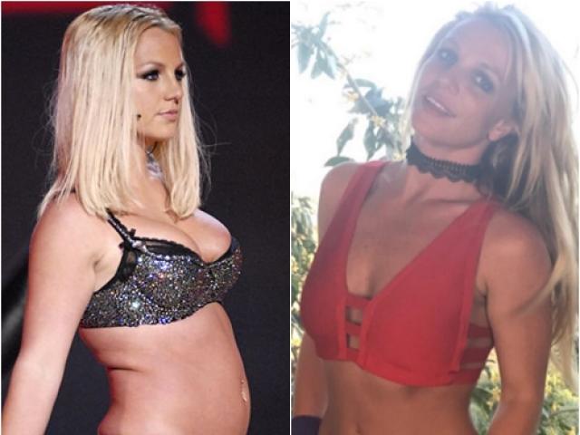 Làm đẹp - Ai ngờ "gái béo" Britney Spear cũng có lúc lại cực thon thả