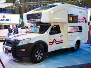 Tin tức ô tô - Isuzu MotorHome gây chú ý bởi sự độc đáo tại VMS 2017