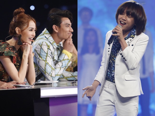 Ca nhạc - MTV - Minh Hằng muốn "đẻ liền" sau khi nghe cậu bé này hát!