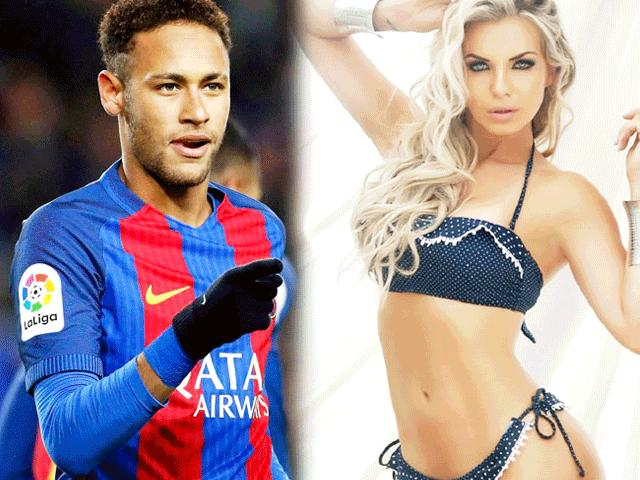 Người mẫu - Hoa hậu - 3 chân dài tuyên bố tặng Neymar "một đêm", viết tên anh lên ngực