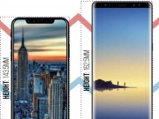 Dế sắp ra lò - iPhone 8 sẽ ra sao khi đặt cạnh Galaxy Note 8 và LG V30?