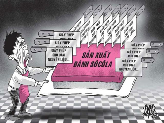 Tài chính - Bất động sản - Một chiếc bánh sôcôla cõng 13 giấy phép