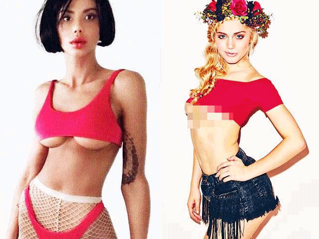 Bí quyết mặc đẹp - Hết hồn vì áo 5cm ngắn khó tin của hot girl thế giới