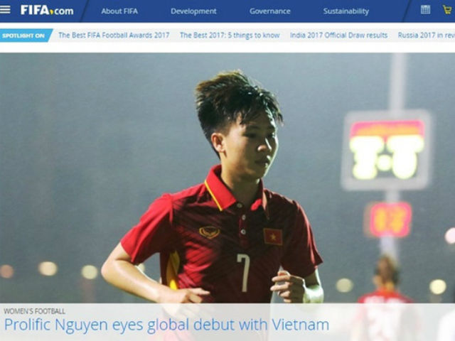 Bóng đá - FIFA tôn vinh "Ronaldo tuyển nữ VN": Giấc mơ World Cup 2019 ở rất gần