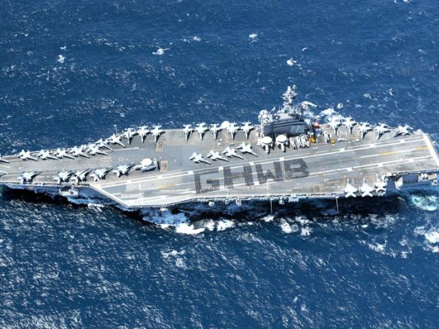 Thế giới - Đô đốc Mỹ sẵn sàng đưa đội tàu sân bay áp sát Triều Tiên