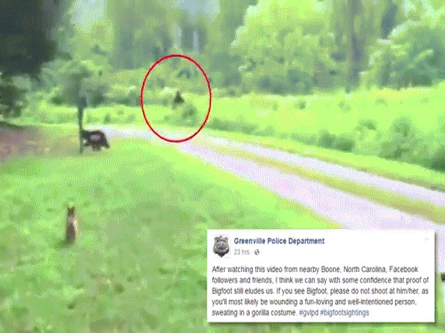 Phi thường - kỳ quặc - Cảnh sát Mỹ yêu cầu dân không bắn “quái vật chân to”