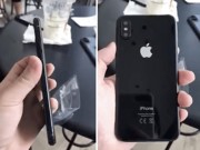 Dế sắp ra lò - Video trên tay iPhone 8 màu đen, camera đặt dọc