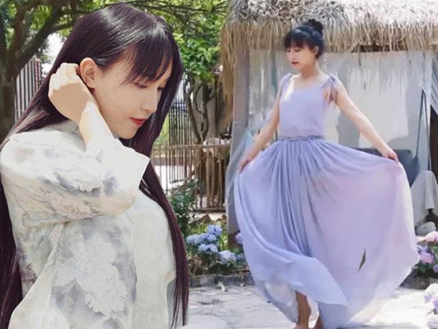 Bạn trẻ - Cuộc sống - Mỹ nữ cổ trang nhuộm vải bằng vỏ nho gây choáng