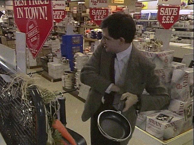 Video Clip Cười - Clip hài: Khi Mr Bean đi siêu thị mua sắm