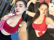 Người mẫu - Hoa hậu - Thời trang phòng gym quá khêu gợi của loạt mỹ nữ Việt có vòng 3 nở nang