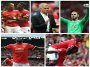 Bóng đá - Ấn tượng MU: Mourinho lạnh lùng, Lukaku &quot;điên&quot; cùng Pogba