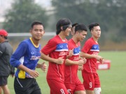 Bóng đá - U22 Việt Nam đội mưa, tập &quot;bắn phá&quot; chờ hạ U22 Timor Leste