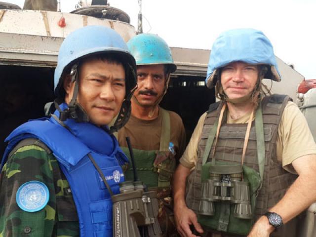Nơi huấn luyện ”sĩ quan mũ nồi xanh” cho Liên hợp quốc