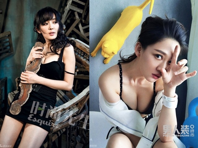 Bí quyết làm đẹp - Vòng 1 nảy nở khó tin của 4 cô đào Hoa ngữ "mình hạc"