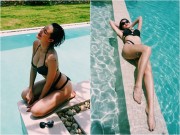 Đời sống Showbiz - Phương Mai khoe ba vòng bốc lửa với bikini