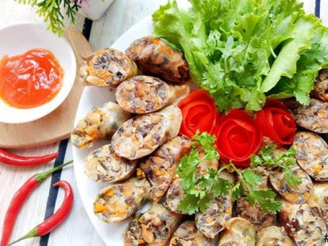 Ẩm thực - Bí quyết cho món lòng lợn nhồi thịt chiên giòn ngon "nứt vách"