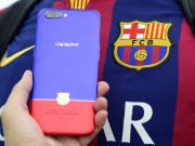 Dế sắp ra lò - Mê mẩn chiếc smartphone Oppo R11 phiên bản Barcelona siêu đẹp