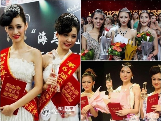 Người mẫu - Hoa hậu - "Dở khóc dở cười" với nhan sắc kém chất lượng của các cuộc thi Trung Quốc