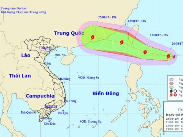 Tin tức trong ngày - Bão Hato giật cấp 10 sắp đổ bộ Biển Đông