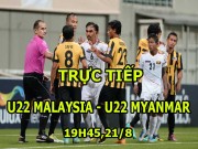 Bóng đá - Chi tiết U22 Malaysia - U22 Myanmar: Vớt vát danh dự (KT)