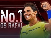 Thể thao - Bảng xếp hạng tennis 21/8: Nadal vượt Murray, lần thứ 4 làm vua