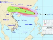 Tin tức trong ngày - Bão số 6 gió giật cấp 11 đi vào Biển Đông