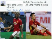 Bóng đá - U22 Việt Nam &quot;gây sốt&quot;: Triệu fan tức điên, ví Hồ Tuấn Tài với Lukaku