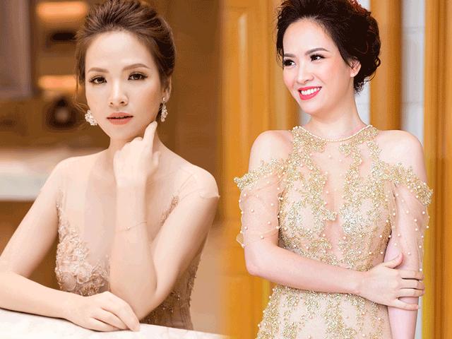 Bí quyết mặc đẹp - "Vợ thiếu gia Phan Hải" mê váy nude dễ gây nhìn nhầm