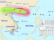 Tin tức trong ngày - Bão số 6 áp sát biên giới Việt-Trung, miền Bắc sắp mưa rất to