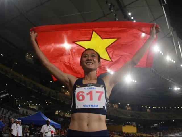 Bảng xếp hạng điền kinh SEA Games 29 mới nhất: Việt Nam 17 HCV, xếp số 1