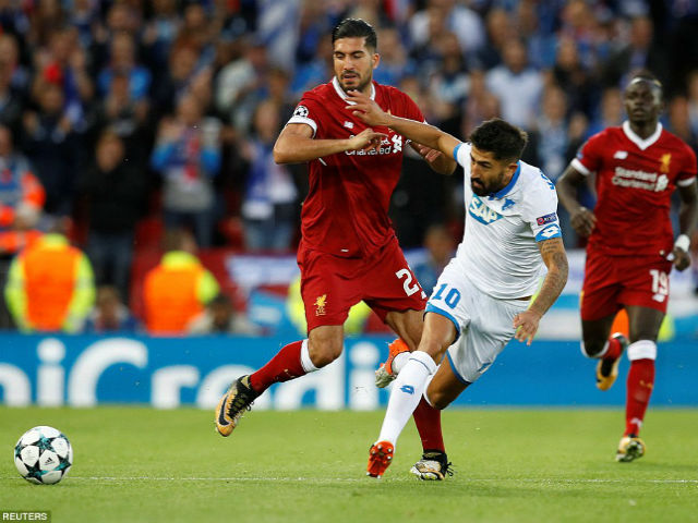 Bóng đá - Liverpool - Hoffenheim: Tưng bừng 6 bàn chào Champions League