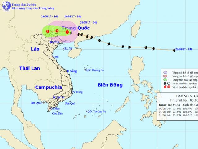 Tin tức trong ngày - Ảnh hưởng của bão số 6, miền Bắc mưa như trút nước