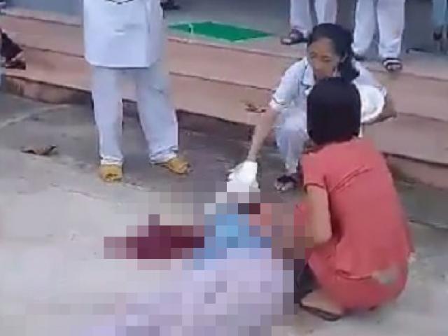 Tin tức trong ngày - Người phụ nữ bất ngờ nhảy từ tầng 4 bệnh viện xuống đất