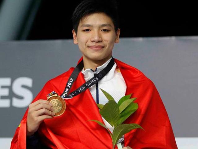 Thầy Ánh Viên vui mừng vì thần đồng bơi 15 tuổi Kim Sơn