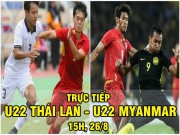 Bóng đá - Chi tiết U22 Thái Lan - U22 Myanmar: Thắng nghẹt thở phút 90+5 (KT)