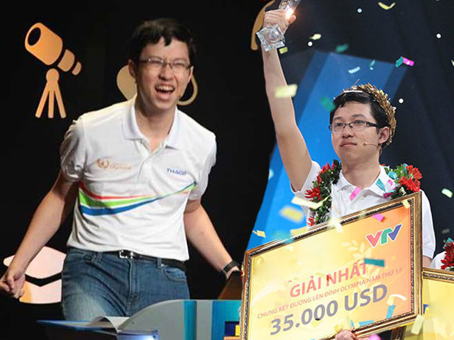 Bạn trẻ - Cuộc sống - Nhật Minh nói gì sau khi giành vòng nguyệt quế mạ vàng Olympia 17?