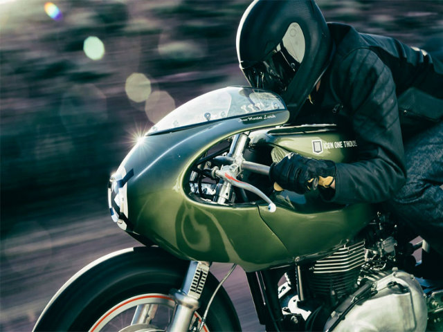 Thế giới xe - Mê hoặc Triumph Thruxton bản độ đua hoài cổ
