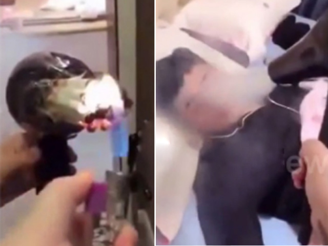 Bạn trẻ - Cuộc sống - Hết hồn với clip vợ "troll" chồng nghiện thuốc lá