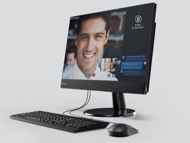 Công nghệ thông tin - Lenovo ra mắt bộ 3 máy tính để bàn AIO không viền màn hình