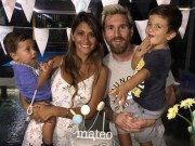 Bóng đá - Messi vui buồn lẫn lộn: Vợ xinh báo tin mừng, anh trai thoát chết