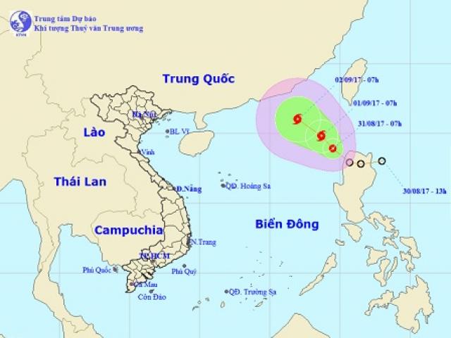 Tin tức trong ngày - Áp thấp nhiệt đới tăng tốc vào Biển Đông, sắp mạnh lên thành bão