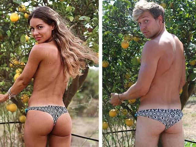 Người mẫu - Hoa hậu - Không đỡ nổi khi "trai thẳng" giành bikini của em gái