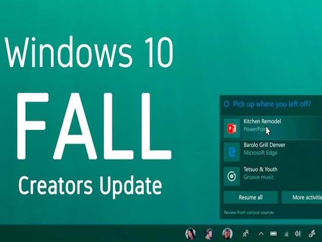 Microsoft Windows 10 Fall Creators Update phát hành tháng sau