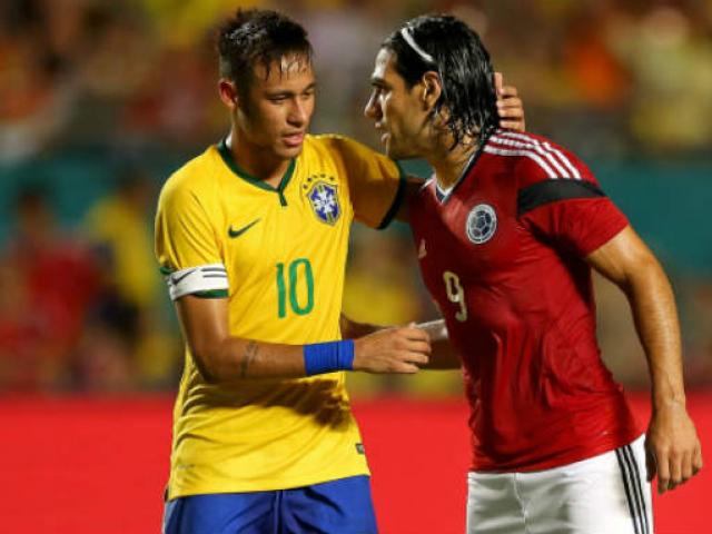 Bóng đá - Colombia – Brazil: "Ảo thuật gia" Neymar đọ tài "Mãnh hổ" Falcao