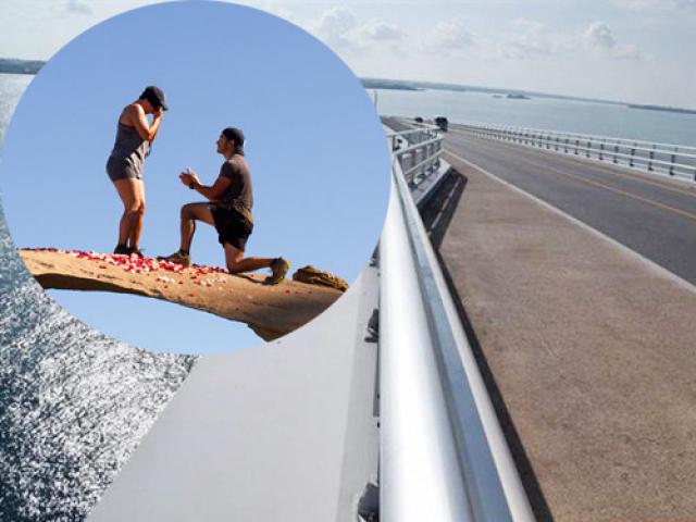 Bạn trẻ - Cuộc sống - Quá vui vì cầu hôn thành công, chàng trai trượt chân rơi xuống biển chết