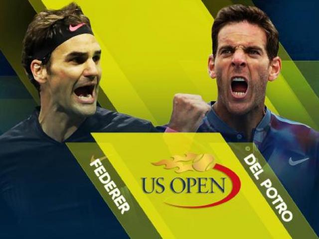 Thể thao - "Đấu súng" ở US Open: Federer bỗng hóa thỏ non, Del Potro lại thành cáo già