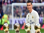 Bóng đá - “Rò rỉ” bỏ phiếu Bóng vàng: Ronaldo cửa trên, Messi - Buffon “hít khói”