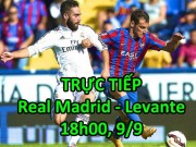 Bóng đá - Chi tiết Real Madrid - Levante: Thẻ đỏ, cột dọc và sự tiếc nuối